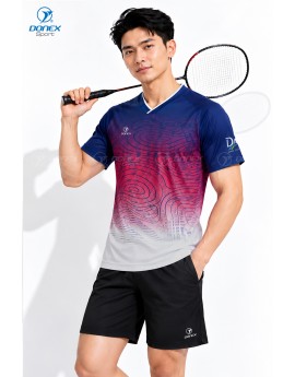 Áo thể thao nam MC-9174-12-11 Navy phối hồng